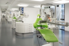 Staron Work Surfaces, and Thermoformed Cabinetry and Drawers in Bright White Solid Surface