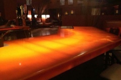 Avonite Studio Collection Solid Surface Thermoformed Back Lighted Bar Counter