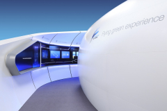 Hasenkopf Showcase Project for  Airbus, made of Corian Solid Surface