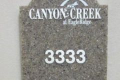 Corian Solid Surface Plaques