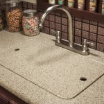 Solid Surface Countertop in a Recreation Vehicle