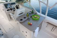 Corian Counter on a Water Craft