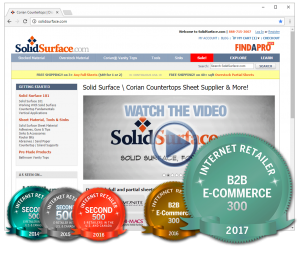 SolidSurface.com Top 300 B2B E-Commerce Site