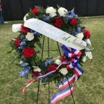 Wreath at The Wall That Heals