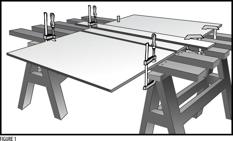 Mirror Cutting Material Layout