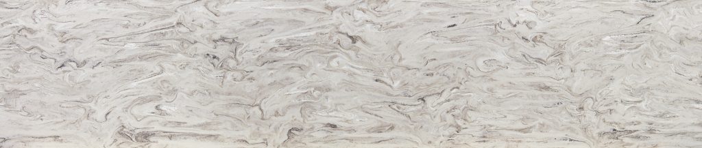 Smoke Drift Prima, Corian®, sample showing marbled (swirled or veined) pattern